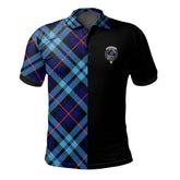 MacCorquodale Tartan Polo Shirt Half of Me - Cross Style