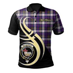 MacDonald Dress Modern Tartan Polo Shirt - Believe In Me Style