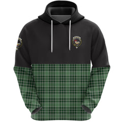 MacDonald Lord of the Isles Hunting Clan Half Of Tartan Hoodie