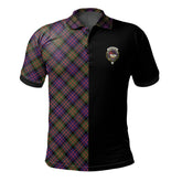 MacDonald Modern Tartan Polo Shirt Half of Me - Cross Style