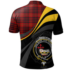 MacDonald of Ardnamurchan Tartan Polo Shirt - Royal Coat Of Arms Style