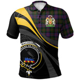 MacDonell of Glengarry 02 Tartan Polo Shirt - Royal Coat Of Arms Style