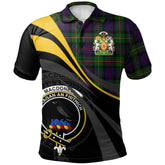 MacDonell of Glengarry 03 Tartan Polo Shirt - Royal Coat Of Arms Style
