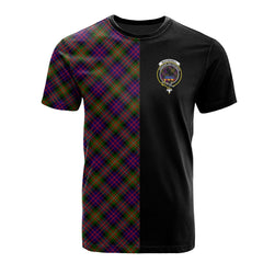 MacDonnell of Glengarry Modern Tartan T-Shirt Half of Me - Cross Style