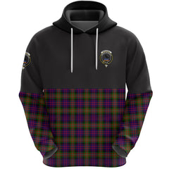 MacDonnell of Glengarry Modern Clan Half Of Tartan Hoodie