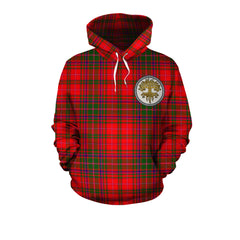 MacDougall Modern Tartan Hoodie - Tree Of Life