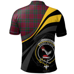 MacDougall 05 Tartan Polo Shirt - Royal Coat Of Arms Style