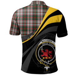 MacDuff Dress 03 Tartan Polo Shirt - Royal Coat Of Arms Style