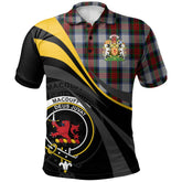 MacDuff Dress 05 Tartan Polo Shirt - Royal Coat Of Arms Style