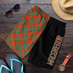 MacGregor Ancient Tartan Crest Men's Short - Cross Style
