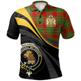 MacGregor Modern Tartan Polo Shirt - Royal Coat Of Arms Style