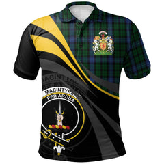 MacIntyre 01 Tartan Polo Shirt - Royal Coat Of Arms Style