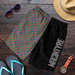MacIntyre Ancient Tartan Crest Men's Short - Cross Style