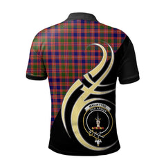 MacIntyre Modern Tartan Polo Shirt - Believe In Me Style