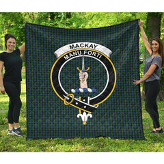 MacKay Bonner Tartan Crest Quilt