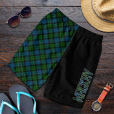 MacKay Modern Tartan Crest Men's Short - Cross Style