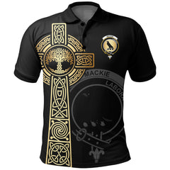 MacKie Clan Unisex Polo Shirt - Celtic Tree Of Life