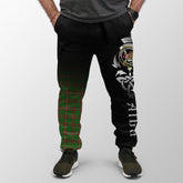 MacKinnon Hunting Modern Tartan Crest Jogger Sweatpants - Alba Celtic Style