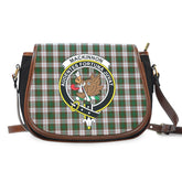 MacKinnon Dress Tartan Crest Saddle Handbags