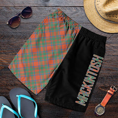 MacKintosh Ancient Tartan Crest Men's Short - Cross Style