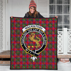 MacKintosh Modern Tartan Crest Quilt