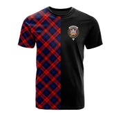 MacLachlan Modern Tartan T-Shirt Half of Me - Cross Style