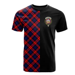 MacLachlan Modern Tartan T-Shirt Half of Me - Cross Style
