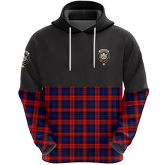 MacLachlan Modern Clan Half Of Tartan Hoodie