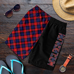 MacLachlan Modern Tartan Crest Men's Short - Cross Style