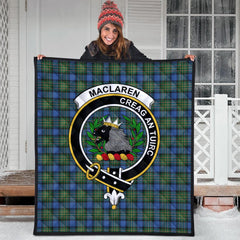 MacLaren Ancient Tartan Crest Quilt