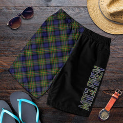 MacLaren Modern Tartan Crest Men's Short - Cross Style