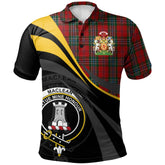 MacLean 03 Tartan Polo Shirt - Royal Coat Of Arms Style