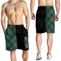 MacLean Hunting Ancient Tartan Crest Men's Short - Cross Style