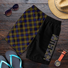 MacLellan Modern Tartan Crest Men's Short - Cross Style