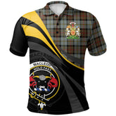 MacLeod of Harris Weathered Tartan Polo Shirt - Royal Coat Of Arms Style