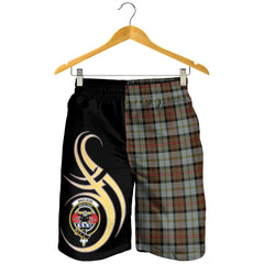 MacLeod of Harris Weathered Tartan Crest Men's Short PM8