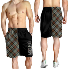 MacLeod of Harris Weathered Tartan Crest Men's Short - Cross Style