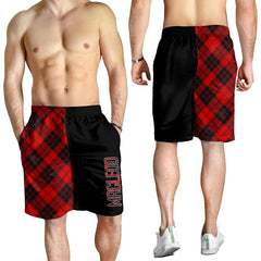 MacLeod of Raasay Tartan Crest Men's Short - Cross Style