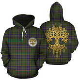 MacMillan Hunting Modern Tartan Hoodie - Tree Of Life
