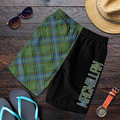 MacMillan Hunting Ancient Tartan Crest Men's Short - Cross Style