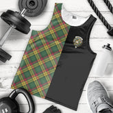 MacMillan Old Ancient Tartan Crest Men's Tank Top - Cross Style