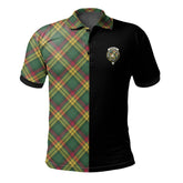MacMillan Old Ancient Tartan Polo Shirt Half of Me - Cross Style