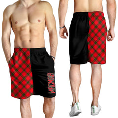 MacNab Modern Tartan Crest Men's Short - Cross Style