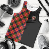 MacNaughton Modern Tartan Crest Men's Tank Top - Cross Style