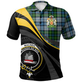 MacNeil Dress Tartan Polo Shirt - Royal Coat Of Arms Style
