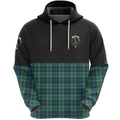 MacNeil of Colonsay Ancient Clan Half Of Tartan Hoodie
