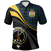 MacPhail Hunting Tartan Polo Shirt - Royal Coat Of Arms Style