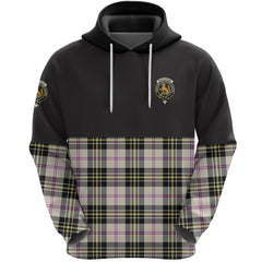 MacPherson Dress Ancient Clan Half Of Tartan Hoodie