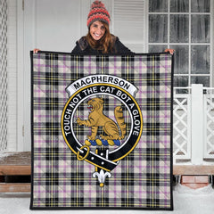 MacPherson Dress Ancient Tartan Crest Quilt