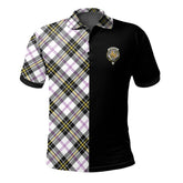 MacPherson Dress Modern Tartan Polo Shirt Half of Me - Cross Style